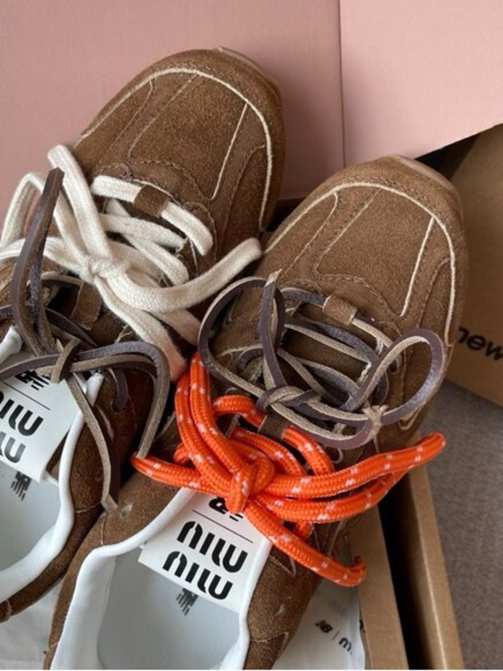 Miu Miu x New Balance 530 SL Sneakers - Picture 6 of 9